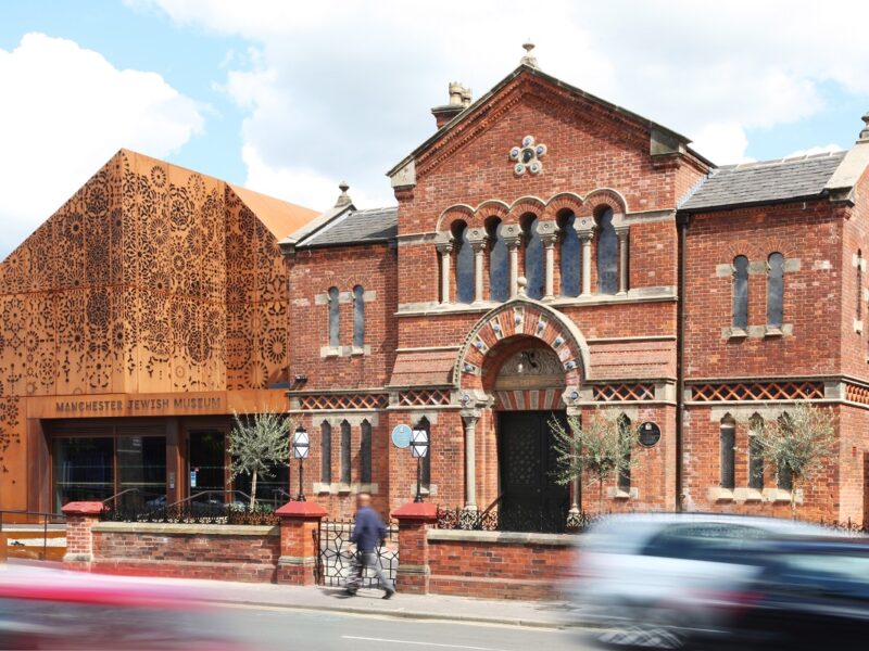 Manchester Jewish Museum exterior, image James Houston 2021